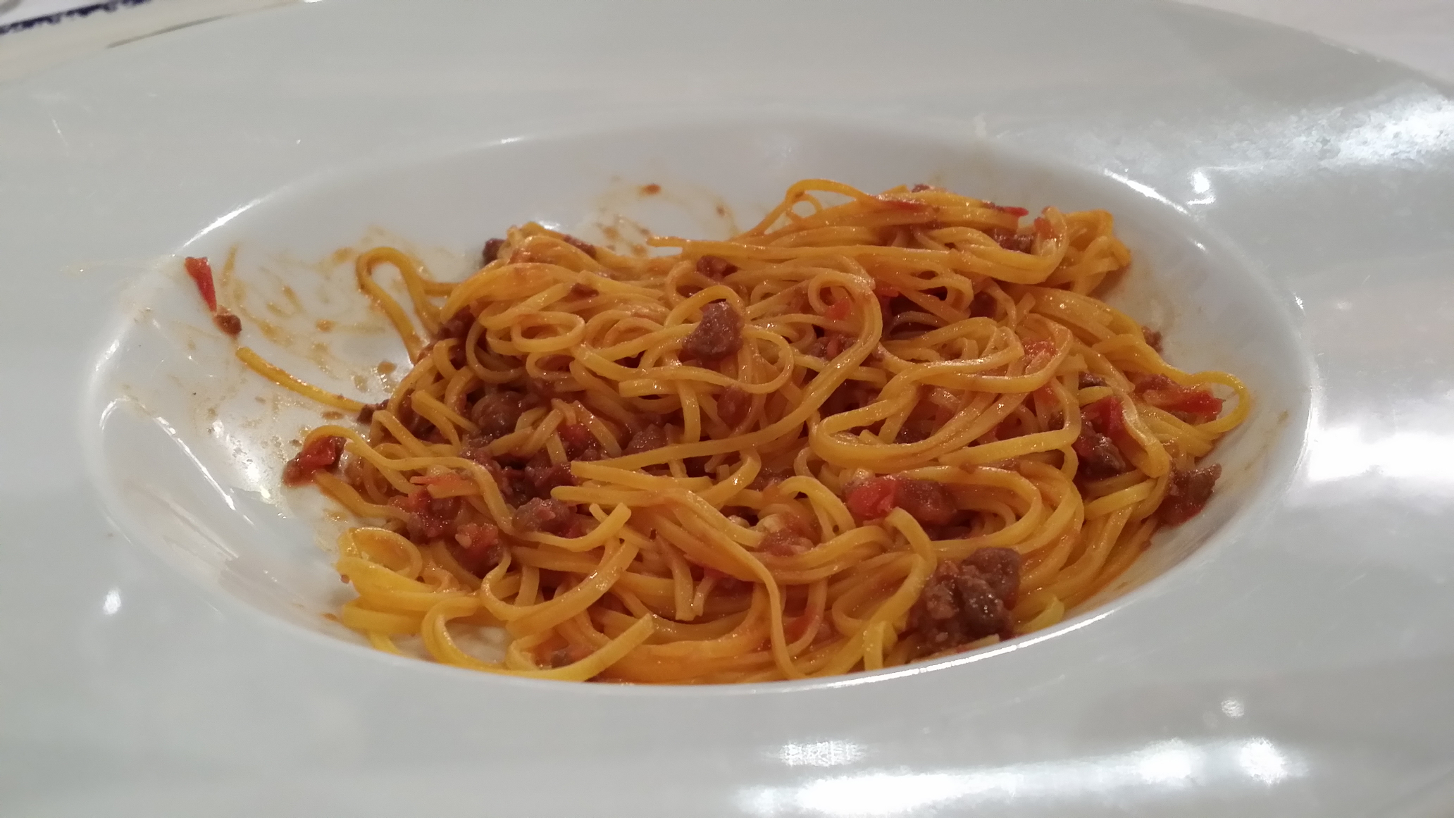 Tajarin di Nonna Delina al Langut con ragù di Anatra