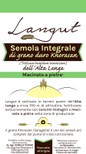 Semola Integrale di Grano Langut