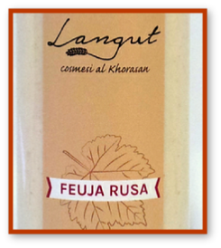 Feuja Rusa - Crema corpo con Estratto Vite e Farina Langut